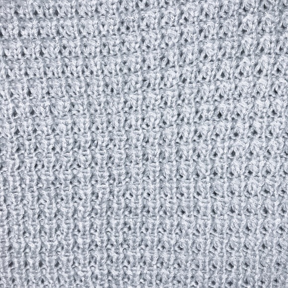 Jennifer Lopez Shimmering Silver Sweater - Picture 6 of 6